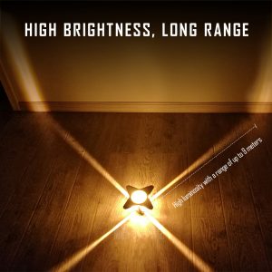 cross star light 24V / 十字星光灯-24V-YELLOW/pcs(个)-Yellow